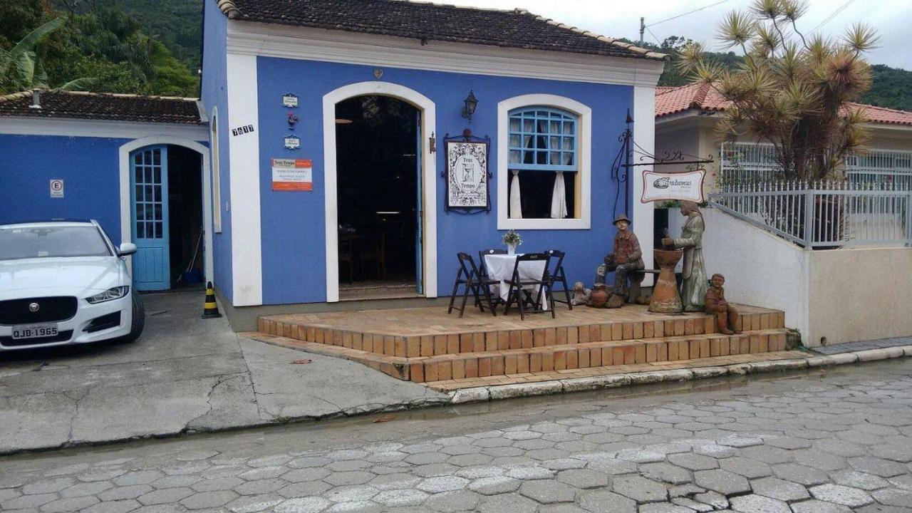 Studio Casa Da Arvore, Pe Na Areia, Ribeirao Da Ilha, Florianópolis 外观 照片
